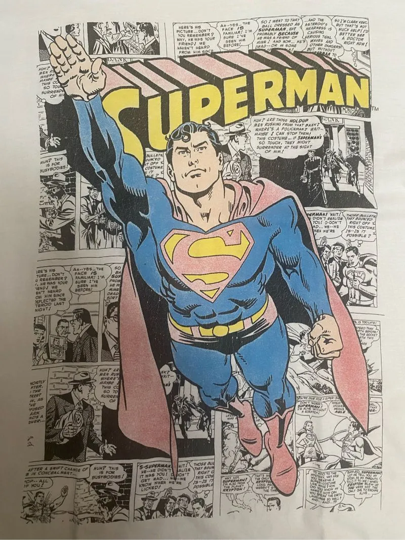 Vintage Superman Comic tee photo 1