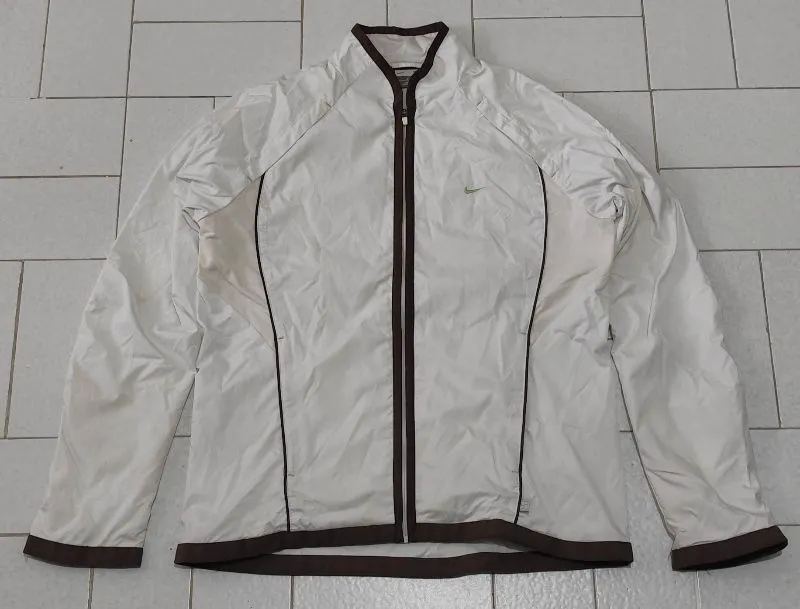 Jaket Sport Windbreaker Nike Court Broken White  photo 1