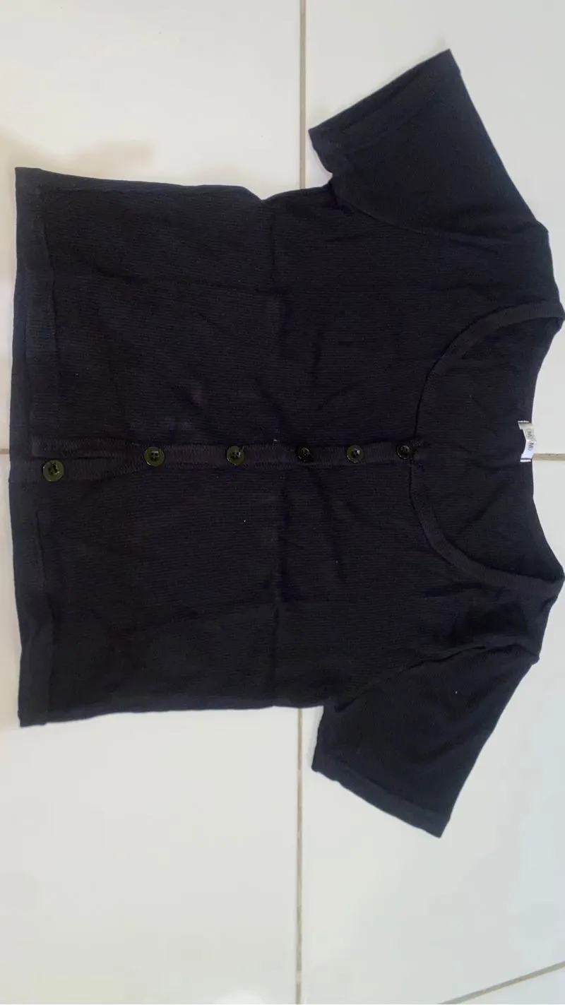 Croptop Hitam photo 1