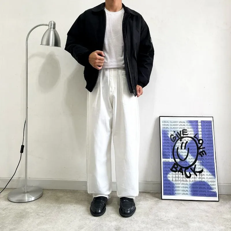 Bonlecilll longpants white jeans, Regular Straight Fit photo 1