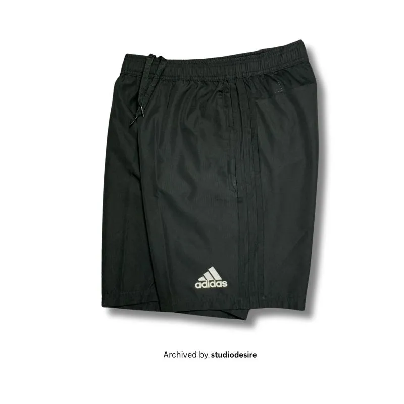 Adidas tiro herren stripes blackonblack running short pants photo 1