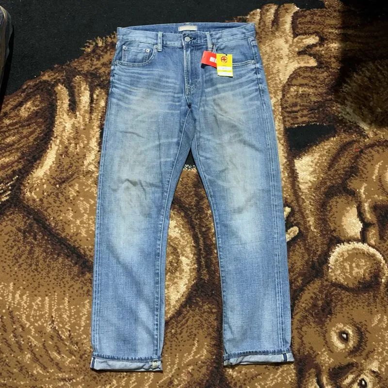 Celana jeans uniqlo selvedge photo 1
