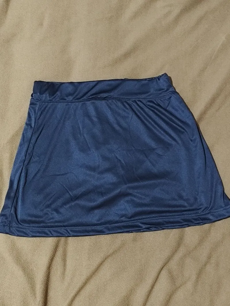 rok mini hitam jersey photo 1