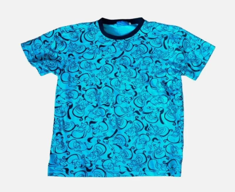 Vintage Shirt Aladdin Cartoon Ganie face Monogram Full print photo 1