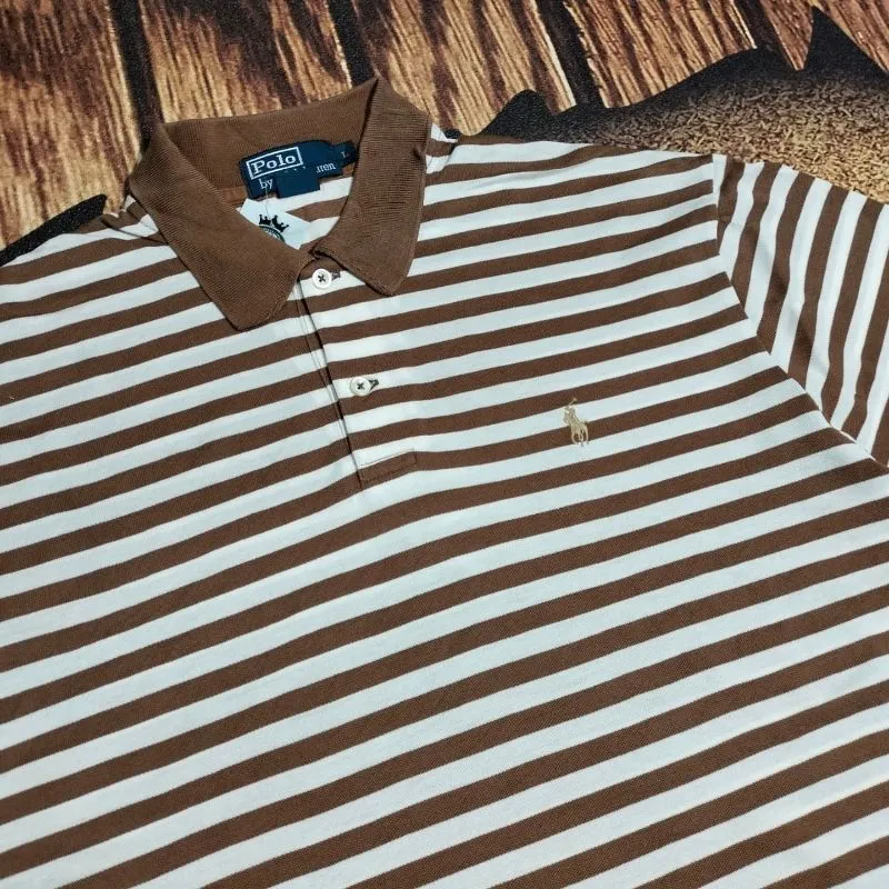 kaos polo shirt stripe POLO BY RALPH LAUREN kaos kerah salur photo 1