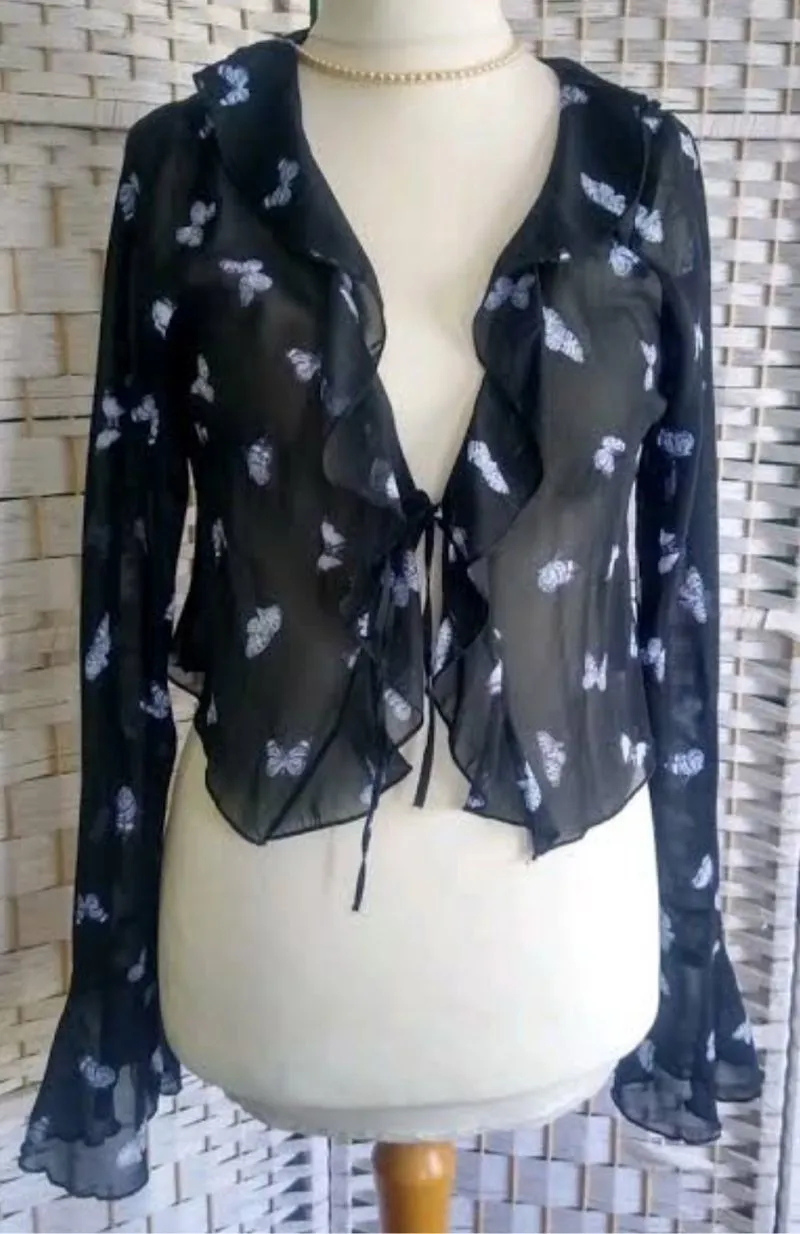 HM butterfly cardigan top 🦋  photo 1