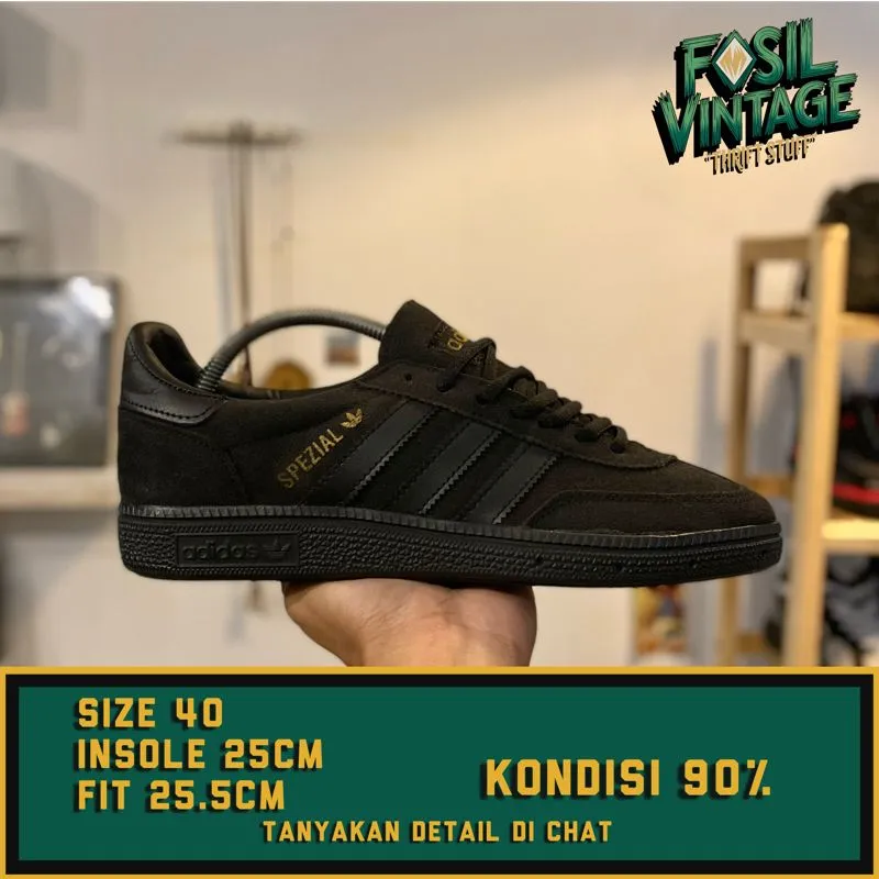 Adidas Spezial Black photo 1