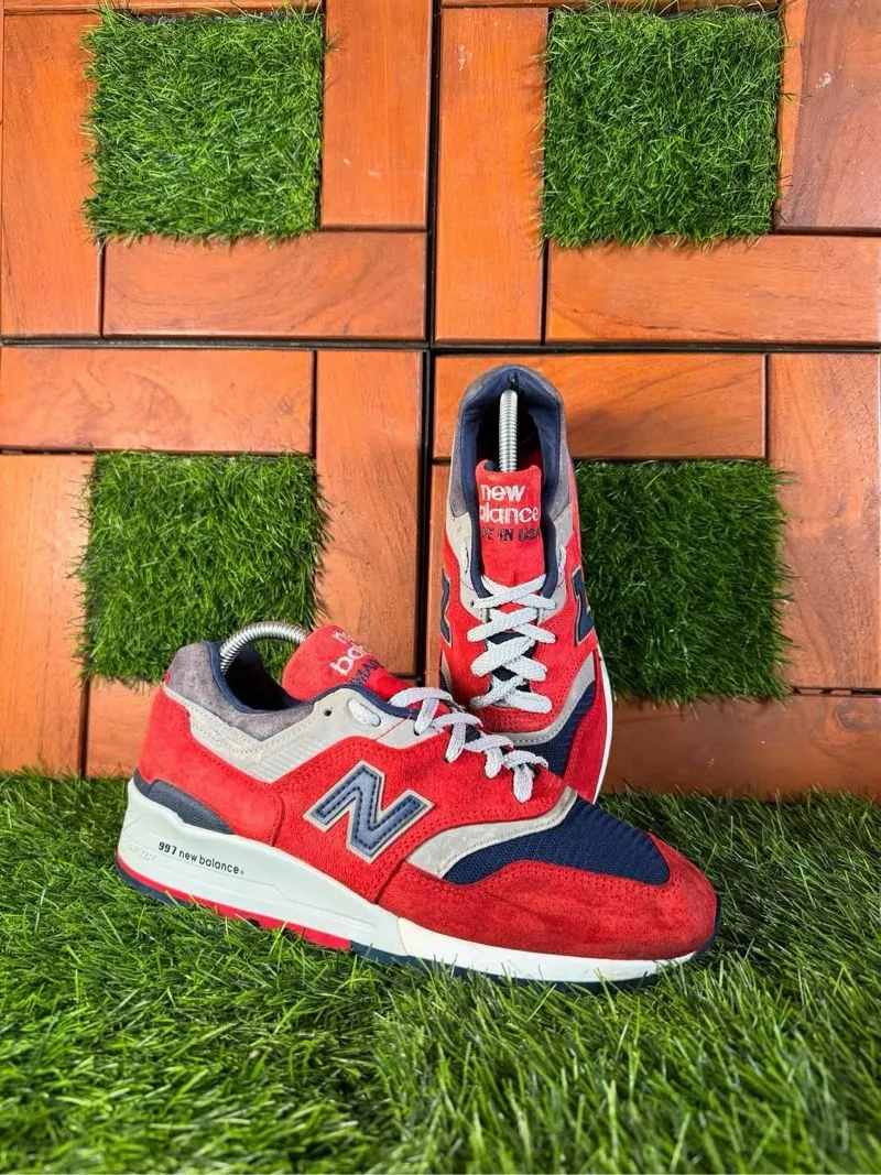 New Balance 997 USA Red Blue Reflective photo 1
