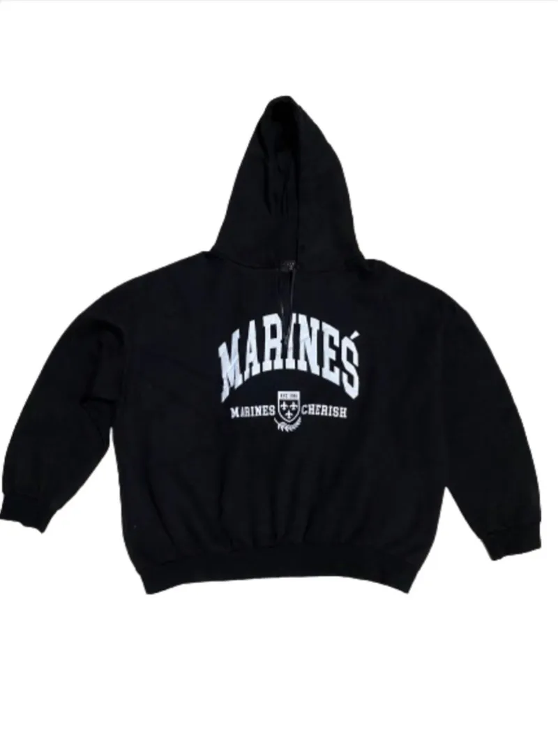 Casual Hoody Pria white black photo 1
