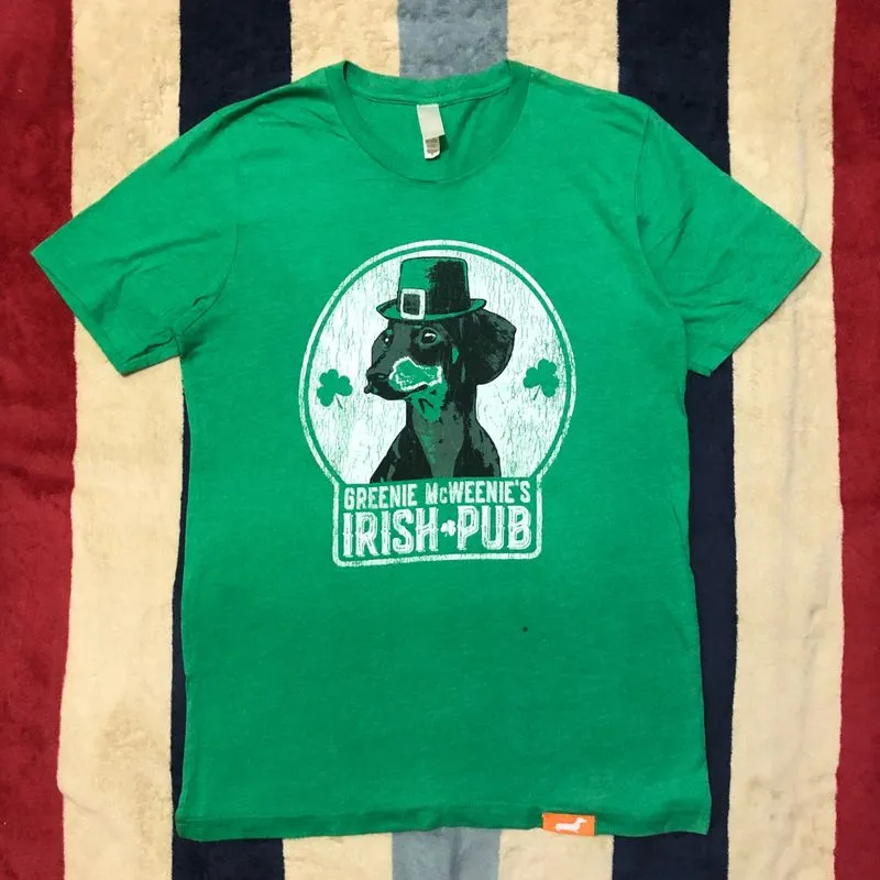Made in USA Vintage T-shirt Pria green photo 1
