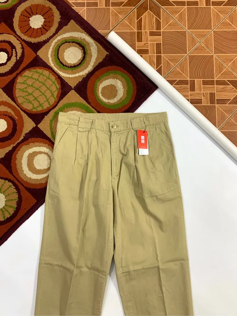 Chino Pants Vintage UNIQLO Regular fit - Size 34 photo 1