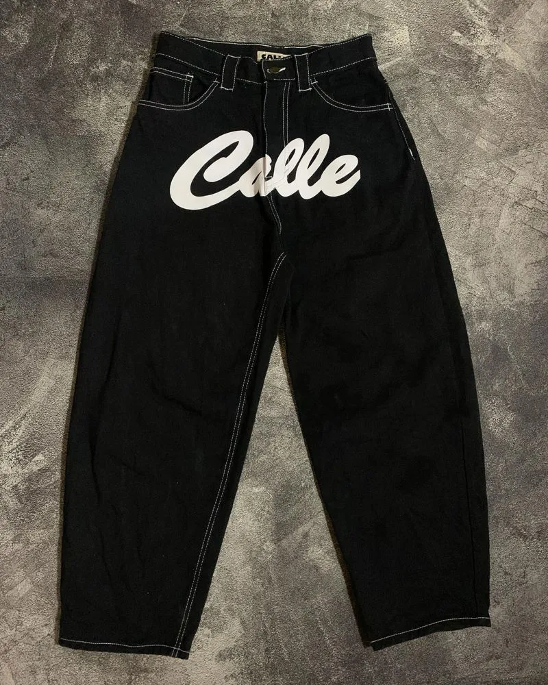 pants denim calle photo 1