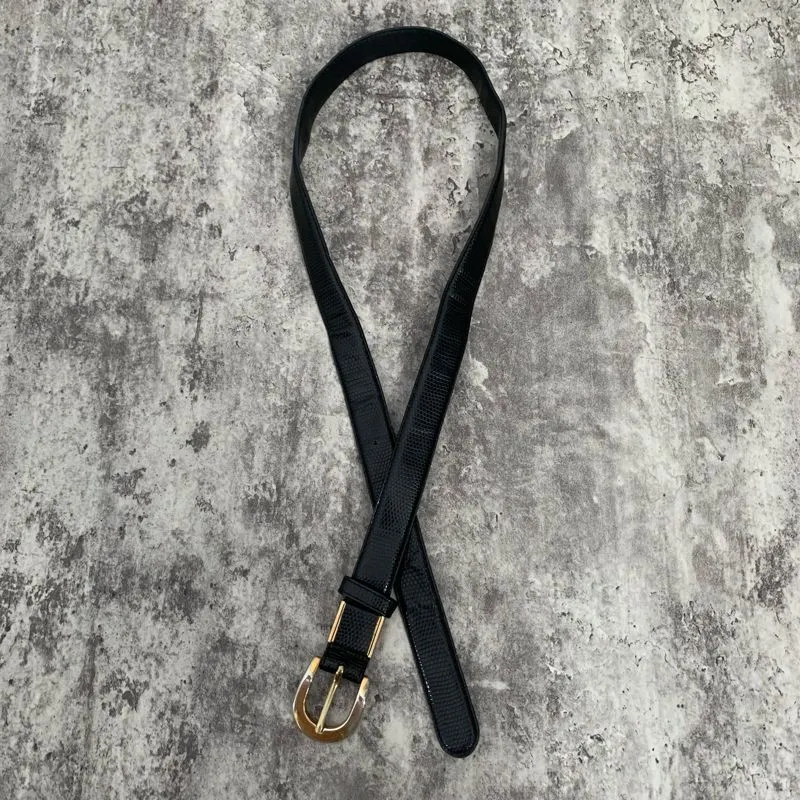 Leather belt I 2 U international motif snake photo 1