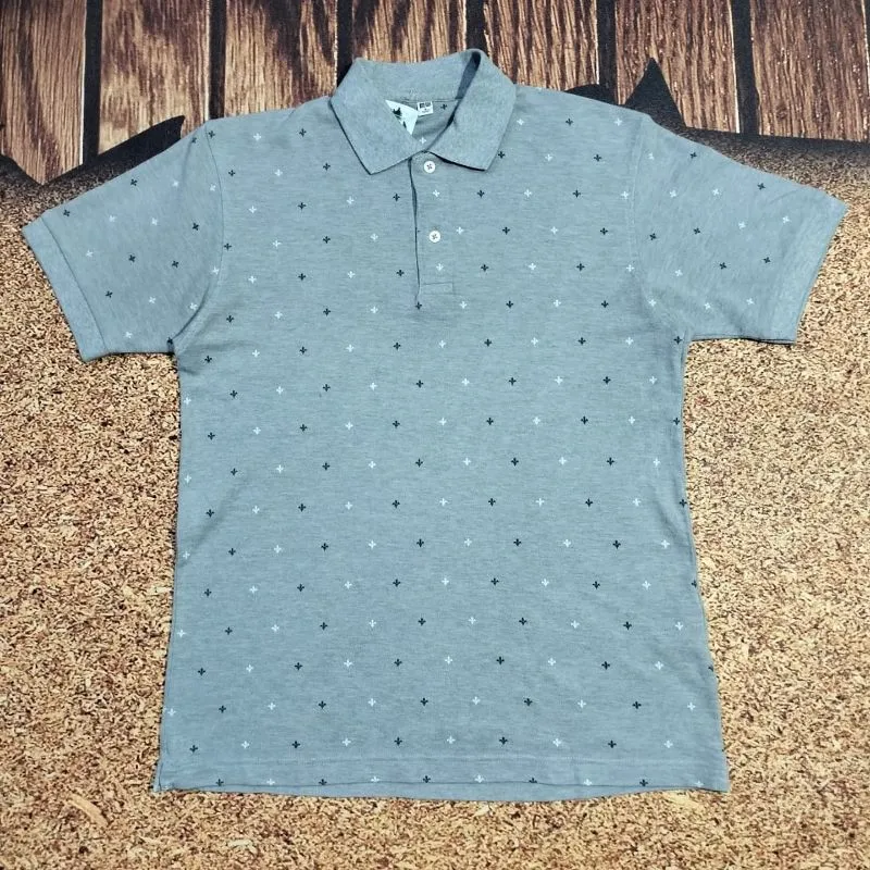 kaos polo pria lengan pendek UNIQLO kaos kerah formal casual photo 1
