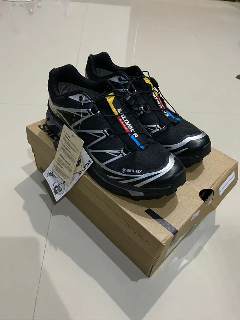 Salomon XT-6 GTX BLACK SILVER