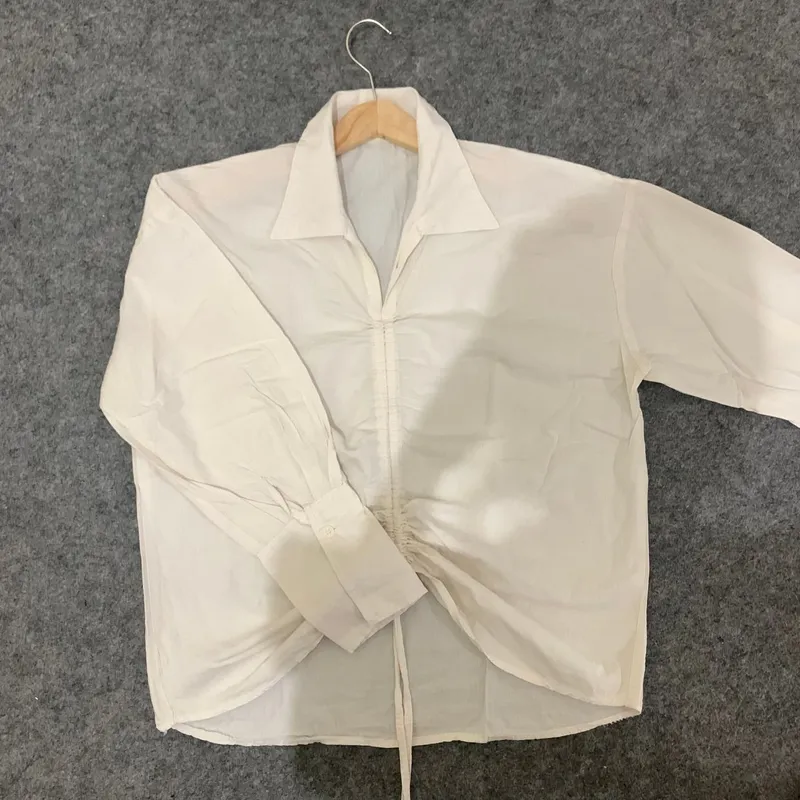 Casual Blouse Wanita white photo 1