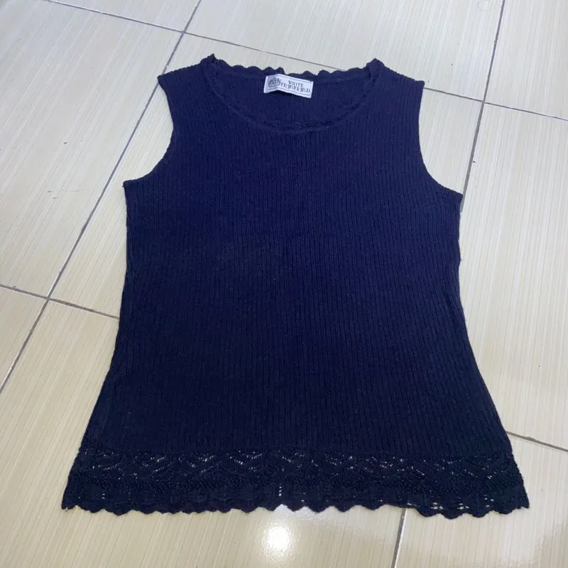 Vest Dark Blue Renda photo 1