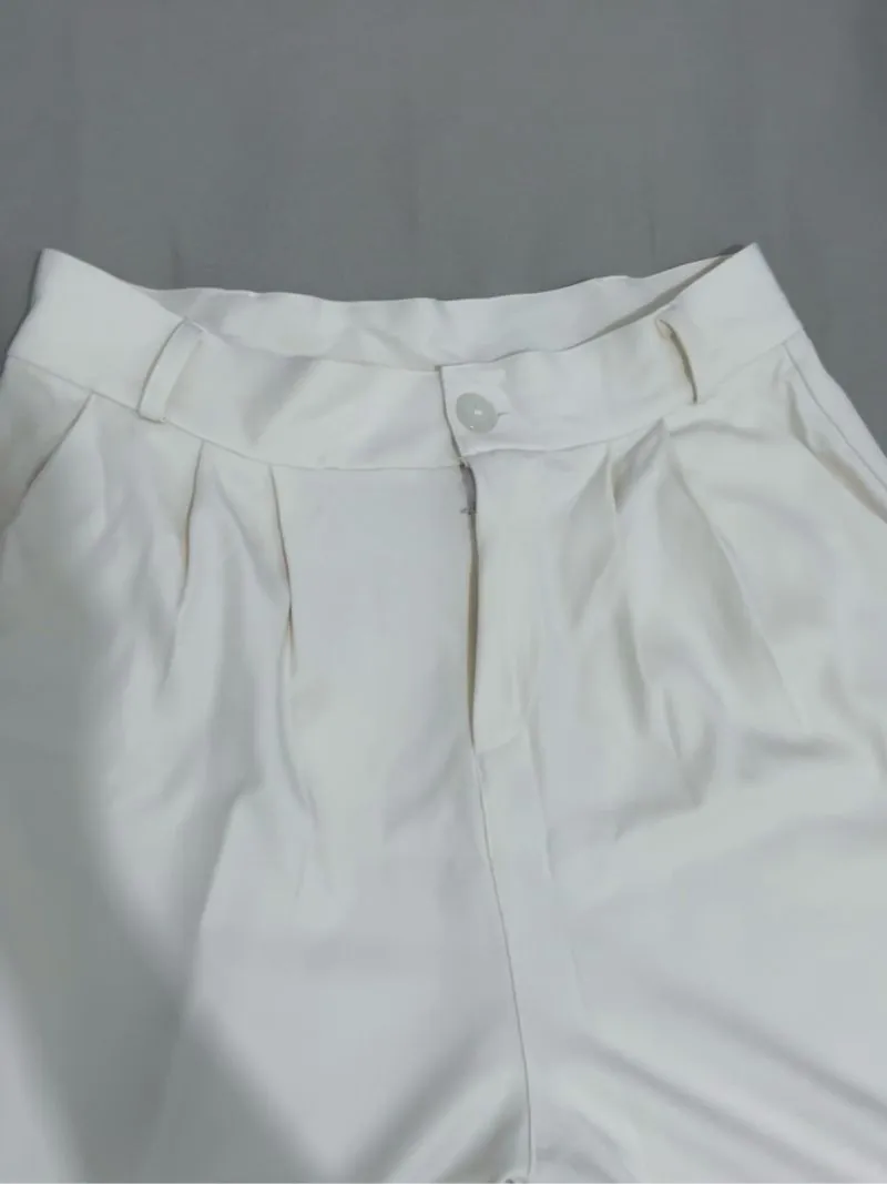loose pants (broken white) photo 1