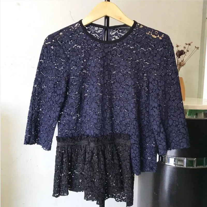  Lace Top / Brokat Borkat Blouse Zara photo 1