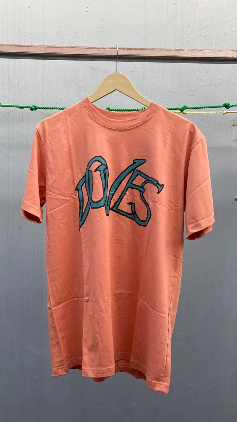 Casual T-shirt Pria orange photo 1