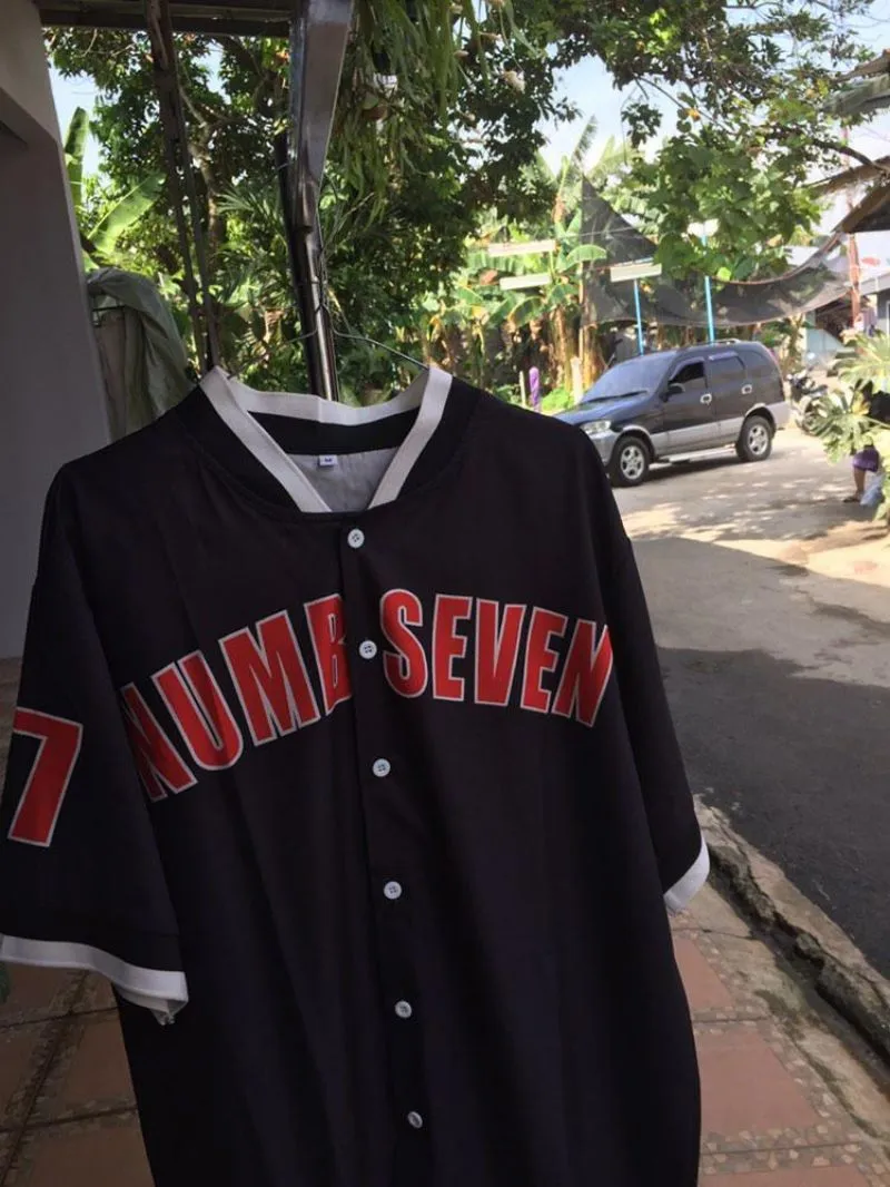 Baseball shirt black photo 1