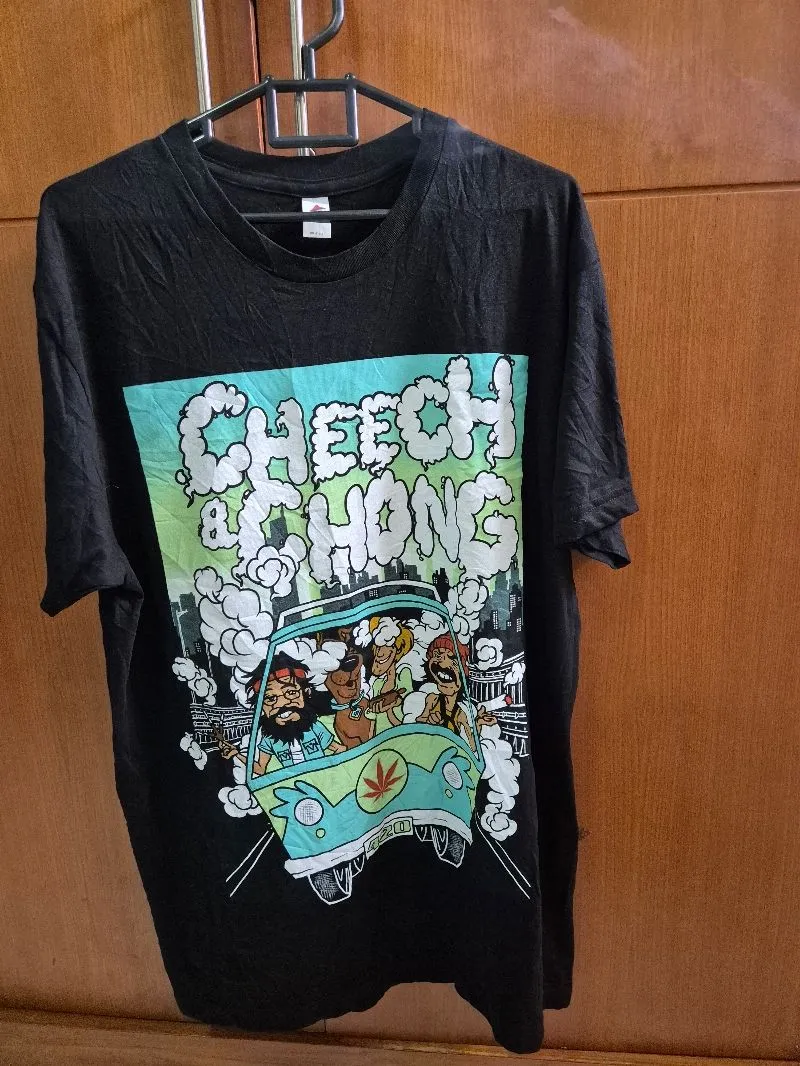 Kaos Cheech & chong x scooby doo 420 photo 1