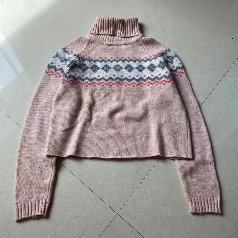 Casual Sweater Wanita pink photo 1