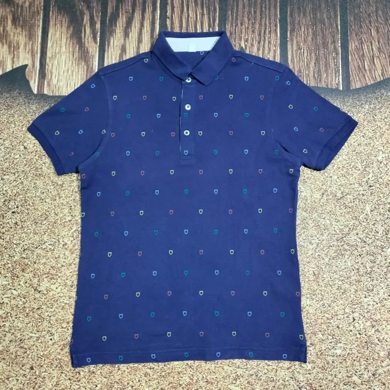 kaos kerah pria UNIQLO kaos lengan pendek polo casual size M photo 1