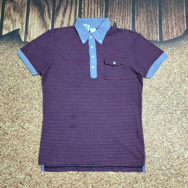 kaos pendek kerah salur UNIQLO X MICHEL BASTIAN kaos polo photo 1
