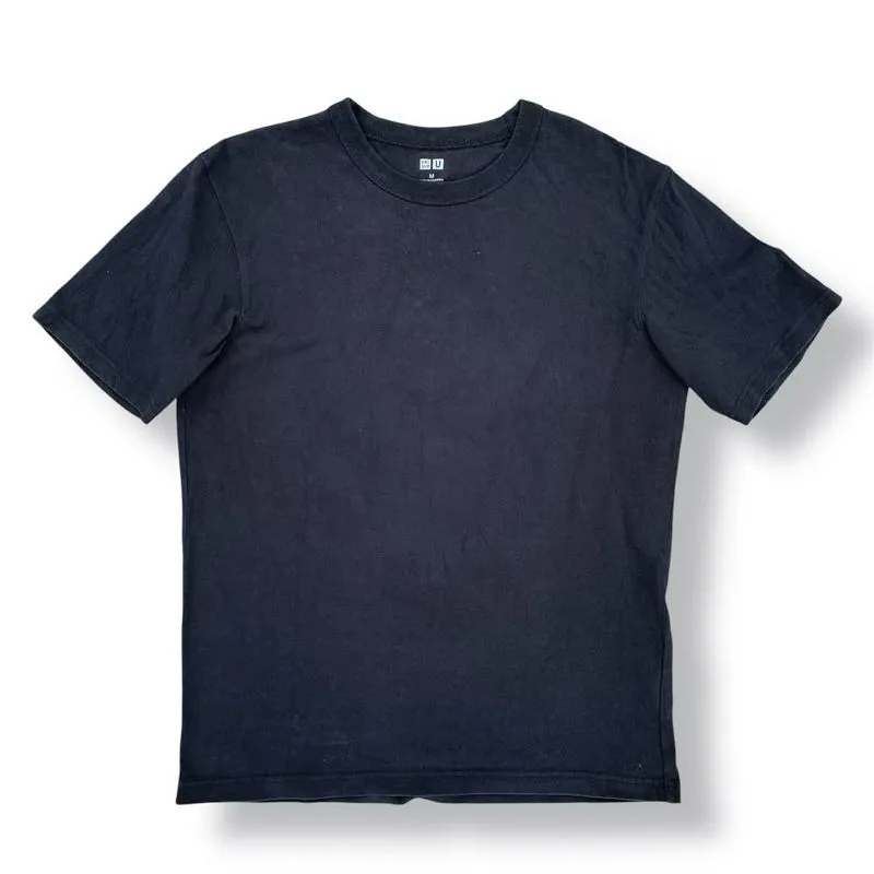 Crew Neck T-Shirt Black Uniqlo photo 1