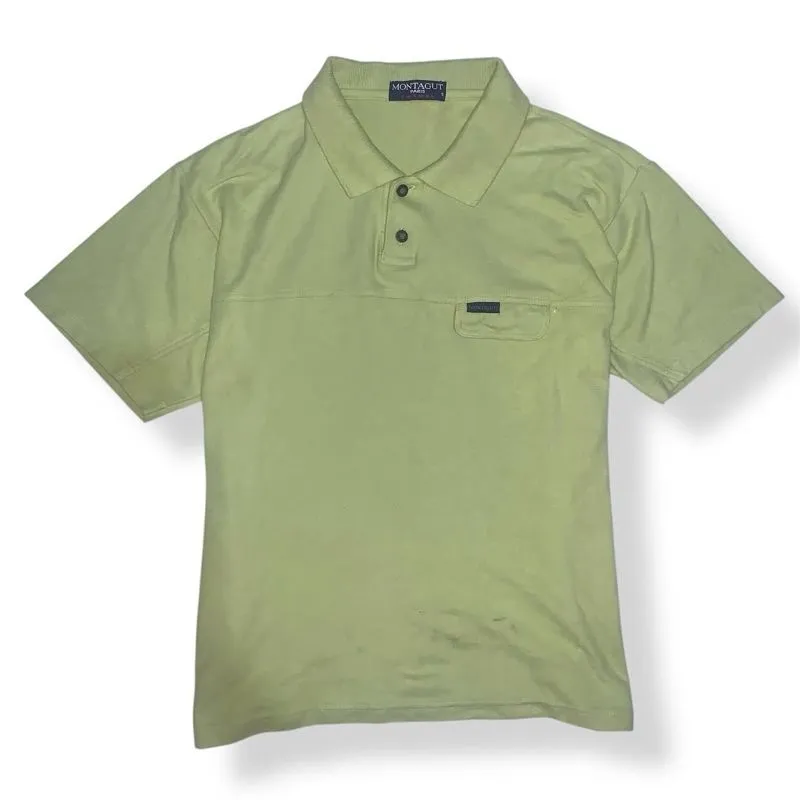 Montagut Paris Casual Short Sleeve Polo Light Green photo 1