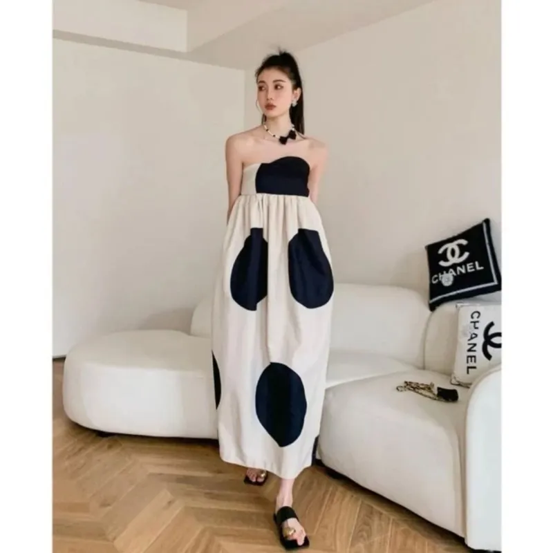 Coquette Casual Summer dress Wanita white cream photo 1
