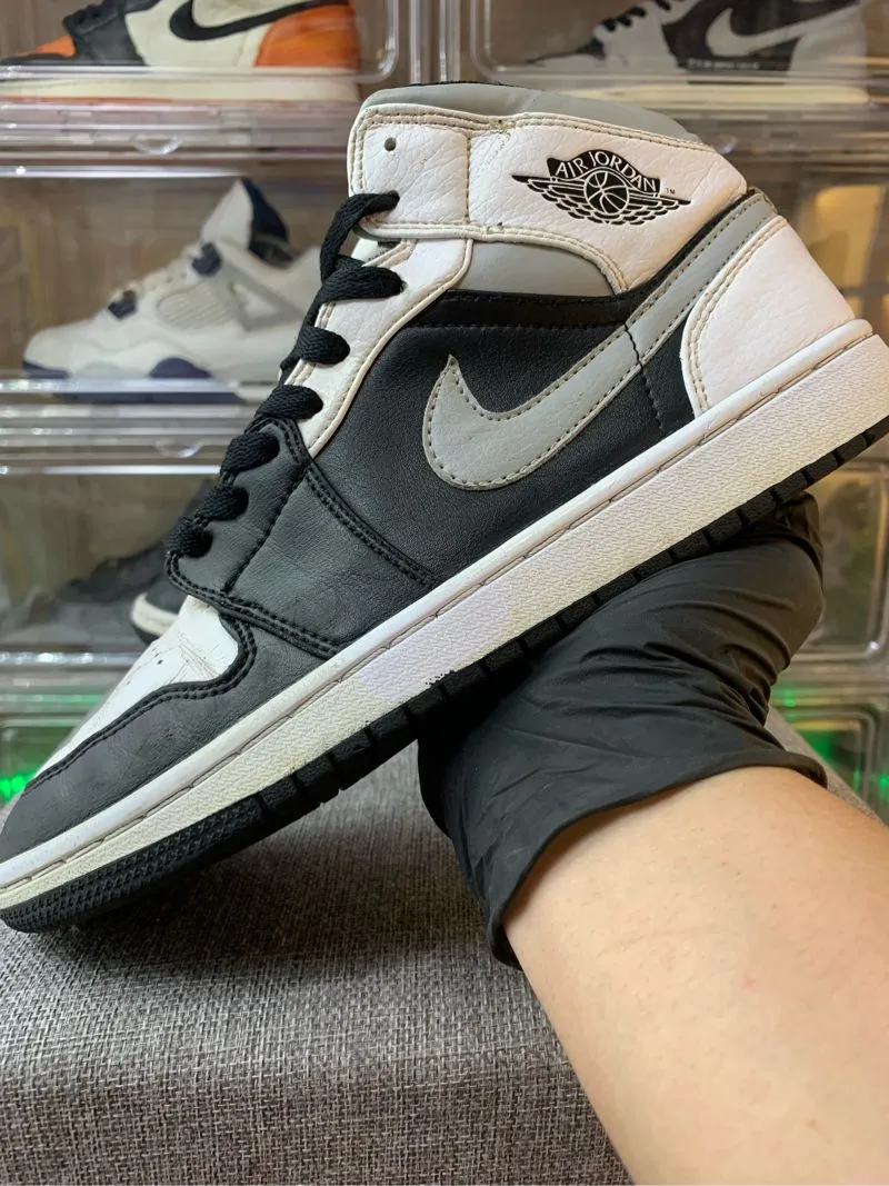 AIR JORDAN MID WHITE SHADOW PANDA