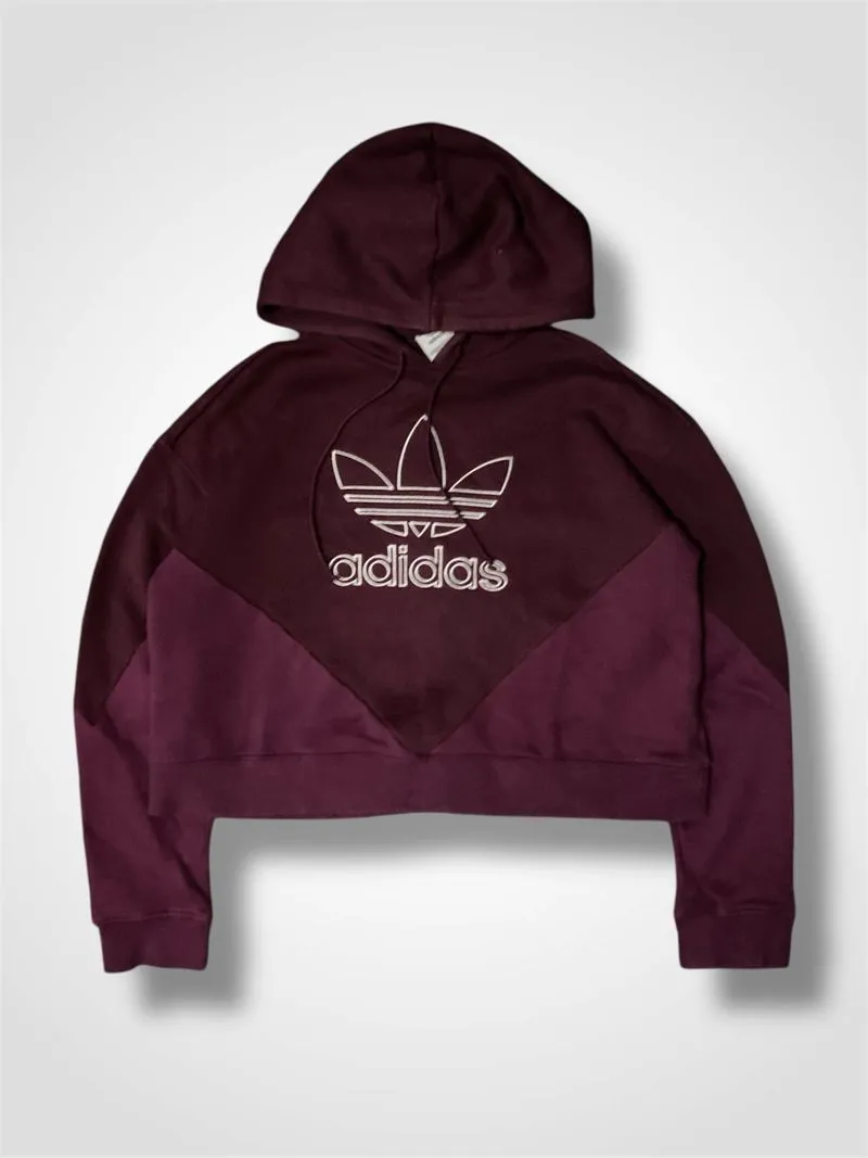 Adidas Originals Adidas Damen Kapuzenpullover Hoodie Adidas Crop