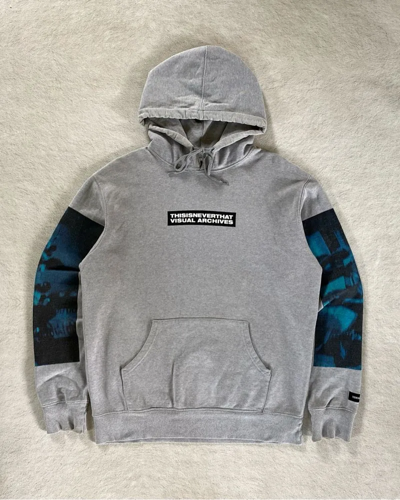 Thisisneverthat Visual Archives Dancer Hoodie Grey photo 1