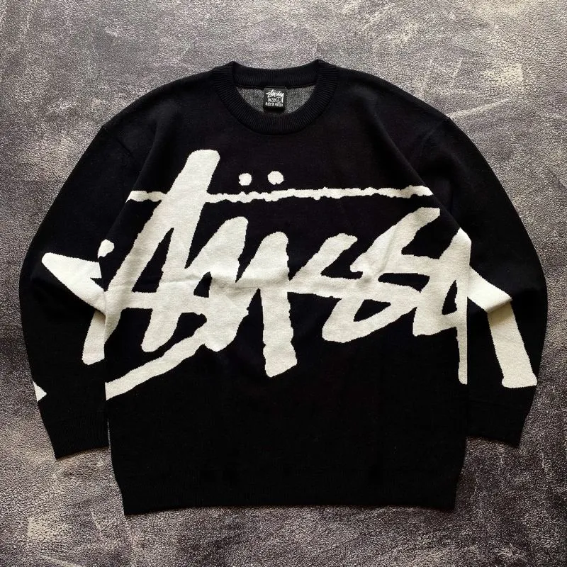 KNITWEAR STUSSY BIG LOGO photo 1