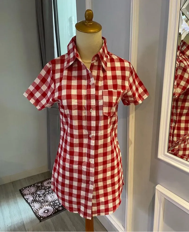 Dress kotak photo 1