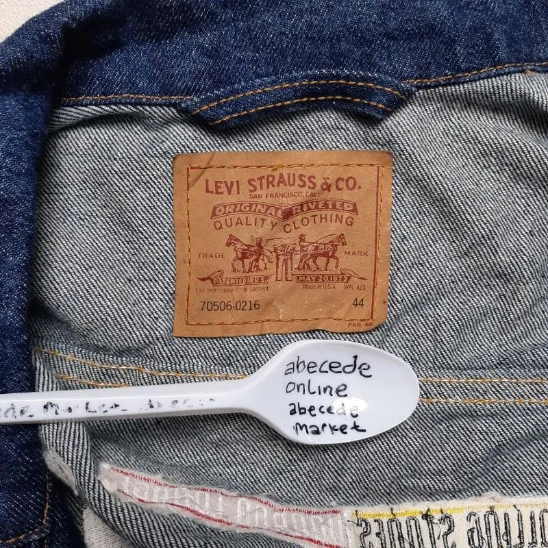 Levis Denim Jacket Rolling Stones 90s Voodoo Lounge size xl