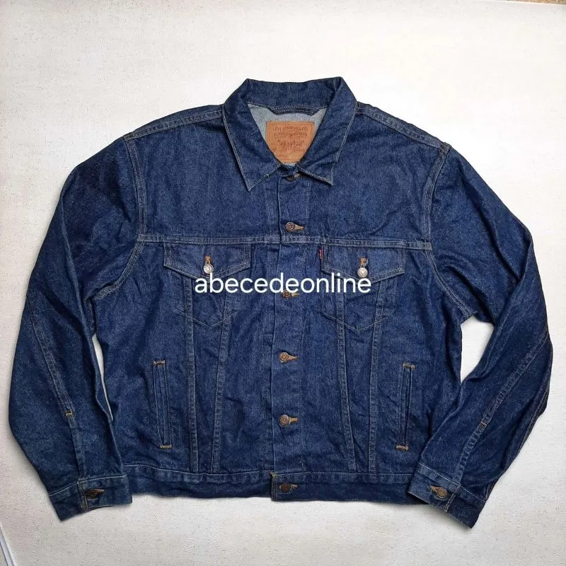 Levis Denim Jacket Rolling Stones 90s Voodoo Lounge size xl