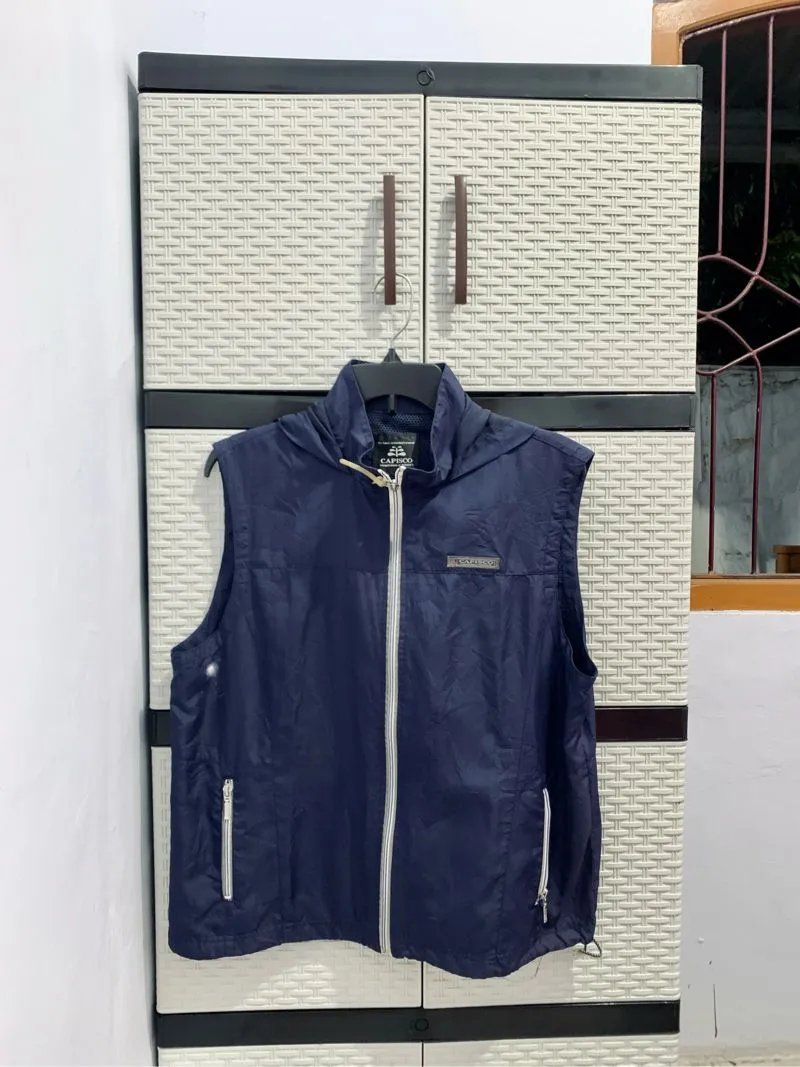 vest navy photo 1