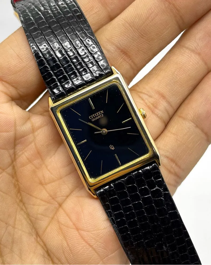 Citizen tank black dial photo 1