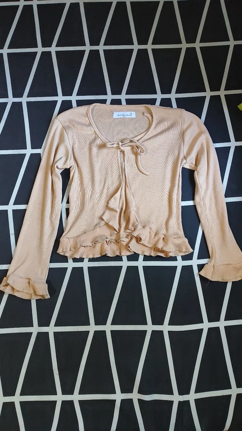 Preloved Cardigan Tali Depan photo 1