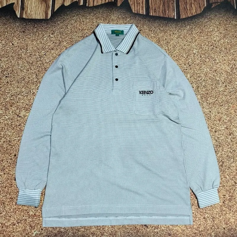rugby shirt kaos lengan panjang KENZO long sleeve photo 1