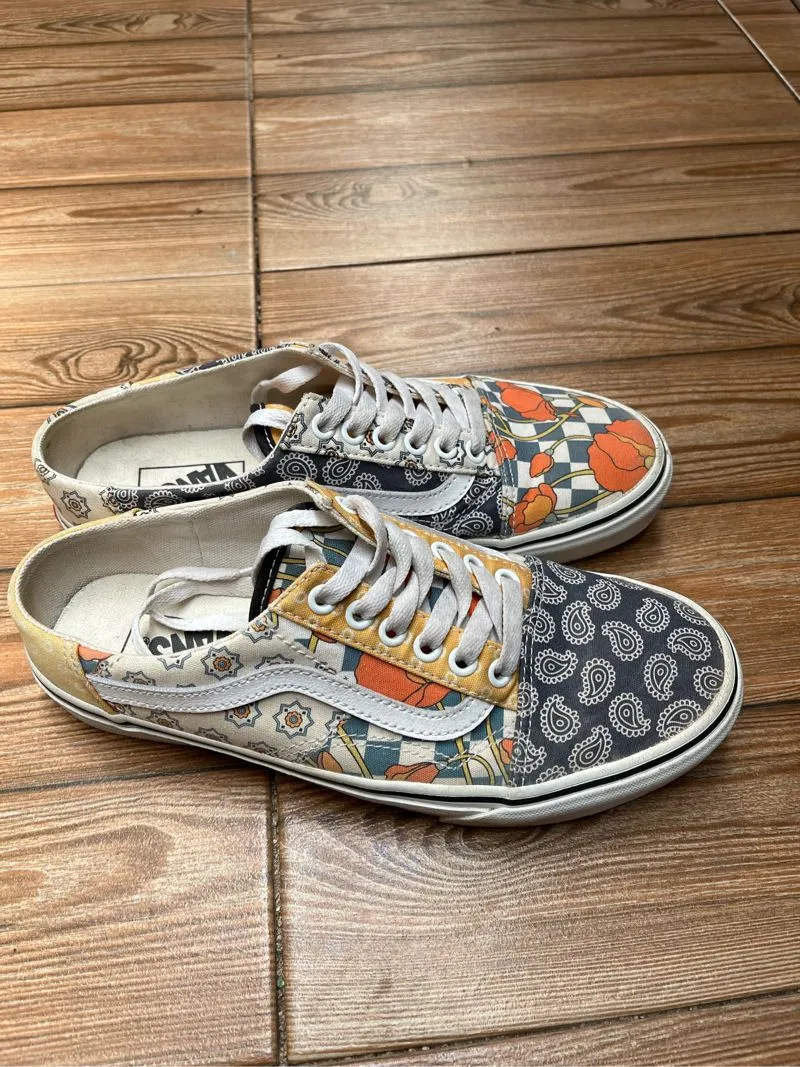 Vans Old Skool Mule 'Pattern Mix' VN0A4P3Y6V2 Preloved