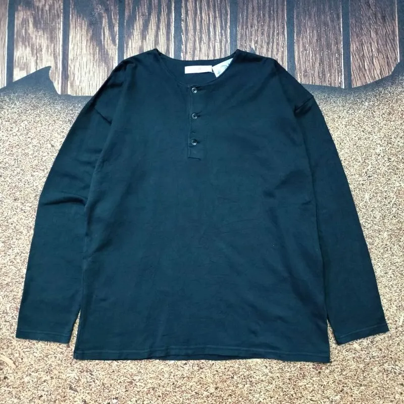 kaos panjang pria hitam polos INHERIT kaos hitam panjng pria photo 1