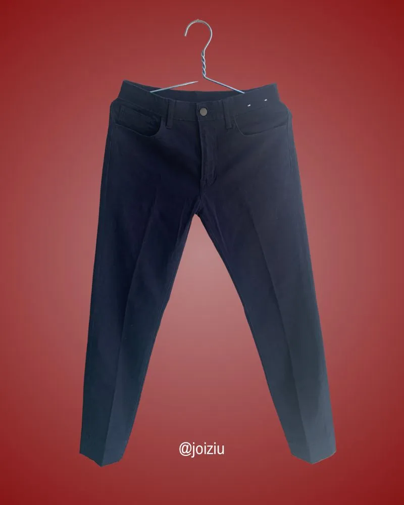 UNIQLO Navy Blue Fitted Jeggings photo 1
