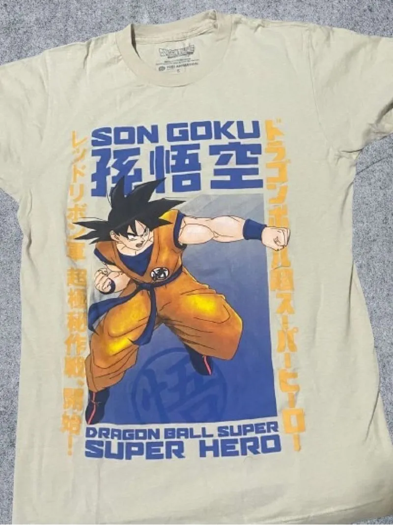 GOKU DRAGONBALL VINTAGE T SHIRT