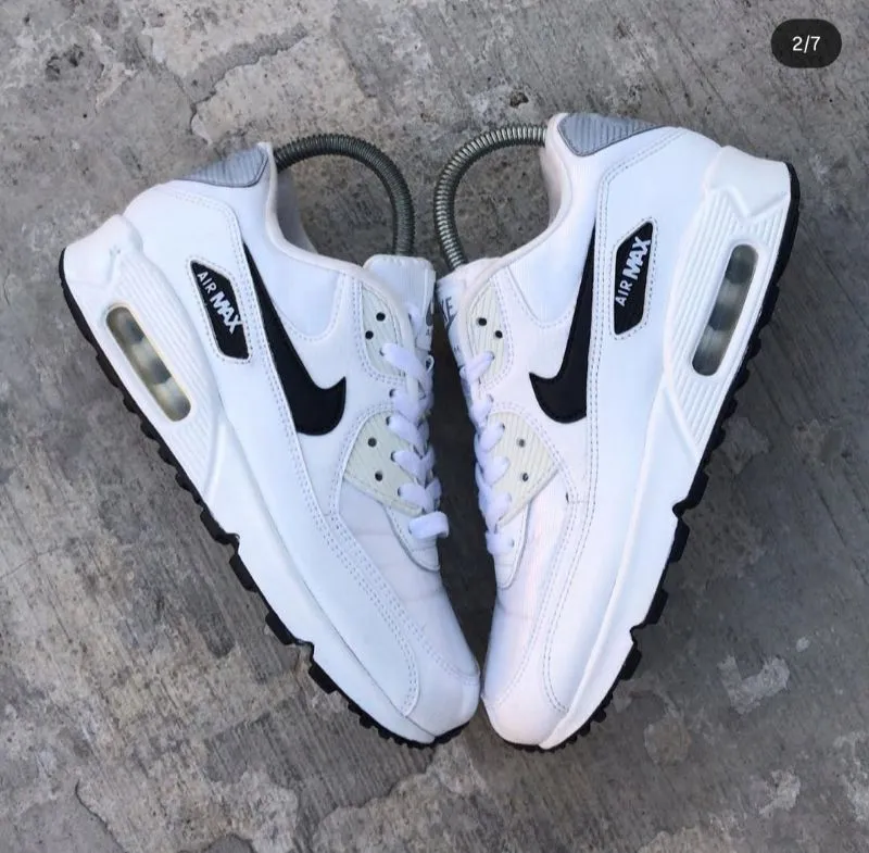 Nike Air Max 90 'White Silver