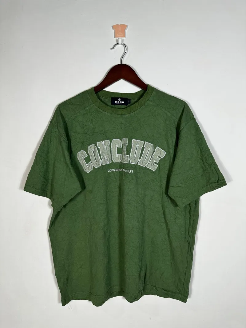 Streetwear Casual Casual shirt Pria green photo 1