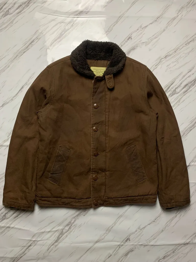 WHO.A.U Avant Garde Casual Fur coat Pria brown photo 1
